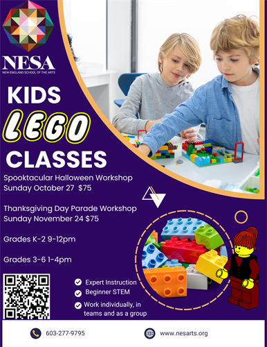 Upcoming LEGO workshop