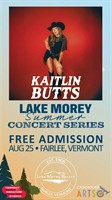 Summer Concert: Kaitlin Butts at Lake Morey Resort - Fairlee, VT