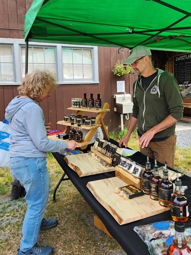 Join us for a tasting with one of our amazing vendors, like Mount Mansfield Maple!