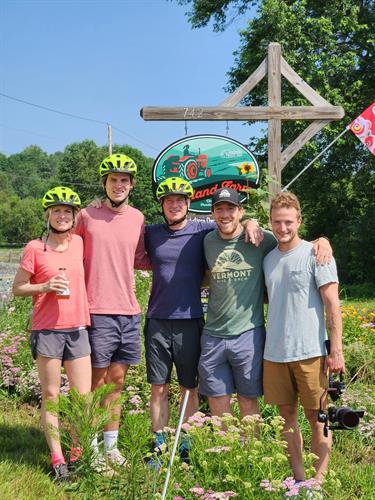 Stop by our farm store for a drink and a snack when you're on a tour with Vermont Bike & Brew!