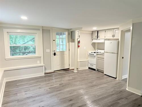 Cozy tucked away one-bedroom apartment in Hartland.