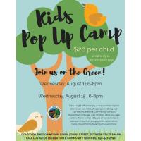 Downtown Green – Pop-up Camp