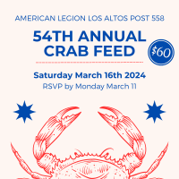 American Legion 54th Annual Crab Feed