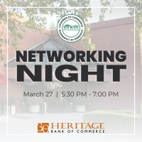 Networking Night at Heritage Bank of Commerce