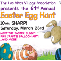 61st Downtown Los Altos Easter Egg Hunt
