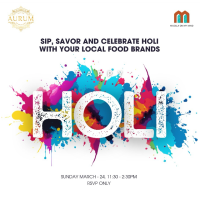 Sip, Savor, & Celebrate Holi