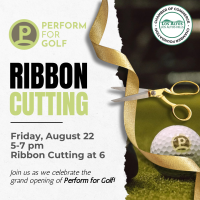 Perform For Golf Ribbon Cutting