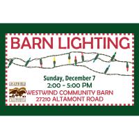 Los Altos Hills Barn Lighting