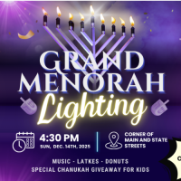 Annual Grand Menorah Lighting