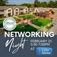 Networking Night at Villa Siena