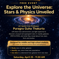 Explore the Universe with UC Santa Cruz Professor Thakurta