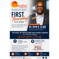 First Thursday with FSU Panama City Dr. Irvin Clark