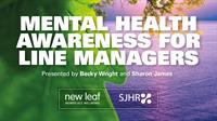 ONLINE - Mental Health Awareness for Line Managers