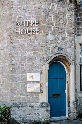 Mitre House signage