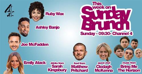 Mat Pritchard - Sunday Brunch Appearance Mat Pritchard - Sunday Brunch Appearance