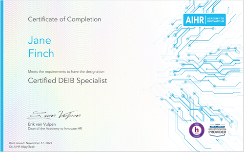 Certified DEIB Specialist