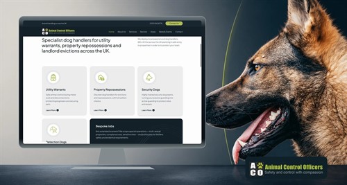 Animal Control Officers - website redesign, content structure and custom WordPress development.