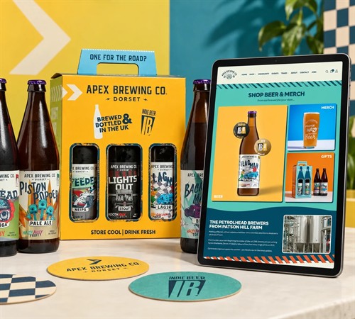 Apex Brewing Co - a distinctive ecommerce experience implemented in Shopify.