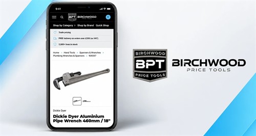 Birchwood Price Tools - responsive Shopify product presentation on mobile.