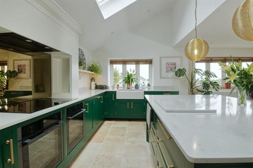 Quartz  kitchen worktop