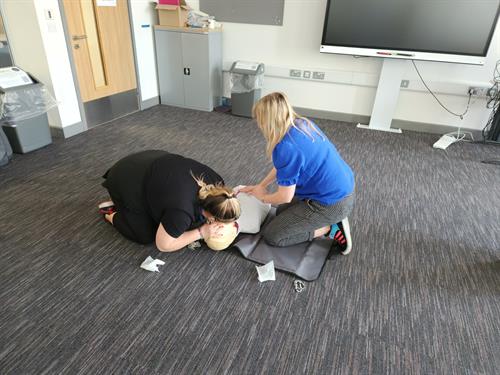 CPR training