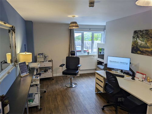 Blackdown Hearing clinic room