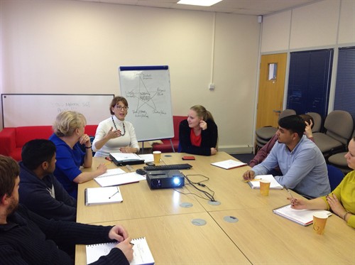 Penny Sophocleous leading Team development day
