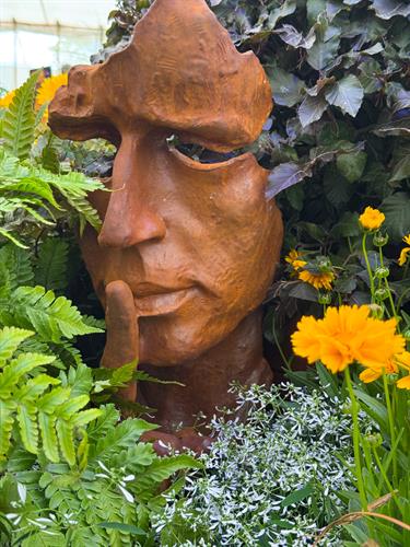 Beautiful Floral displays in our Floral Marquee