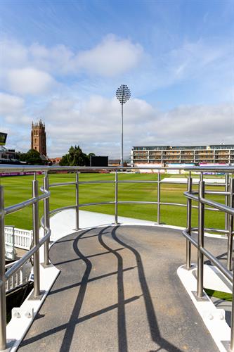 Somerset Cricket Club, New Staircase