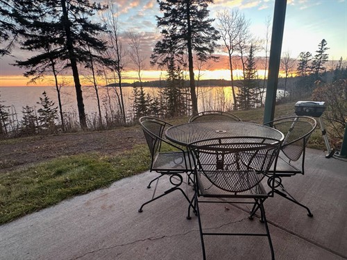 Stunning sunrise to sunset views from your private patio