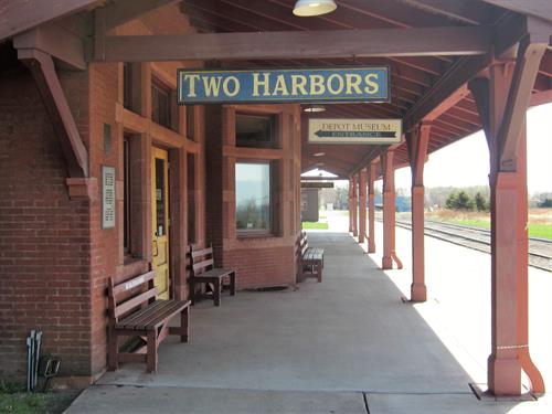Depot Museum Platform, 520 South Ave, Two Harbors
