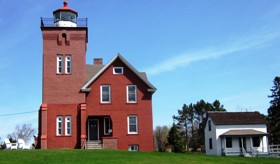 Lighthouse and Assistant Keeper's House, Two Harbors