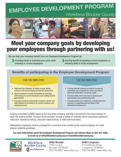 Employee Development Grant - Contact us with Questions