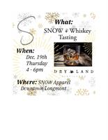 SNOW & Whiskey Tasting Event