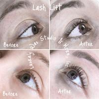 Lash Lift before and after