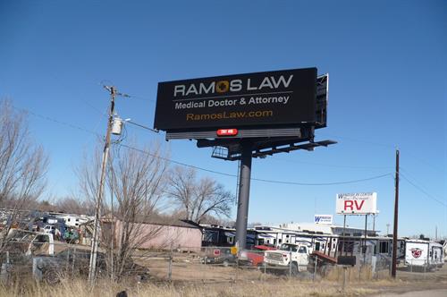 I-25/SR 119 Digital Billboard for northbound traffic