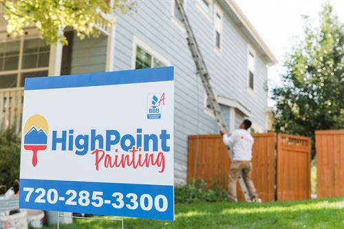 HighPoint Painting signage