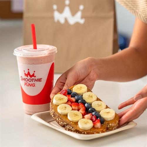 The perfect pair: Power Toast + Smoothie = fuel that lasts The perfect pair: Power Toast + Smoothie = fuel that lasts