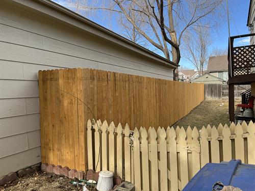 New picket fence