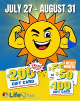 Finish the Summer Strong with LifeServe Blood Center