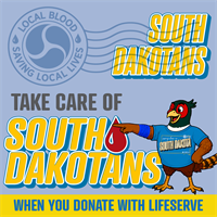 Wear Your South Dakota Spirit and Lifesaving Impact with LifeServe Blood Center