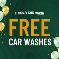 FREE Washes at Links Car Wash Anderson!
