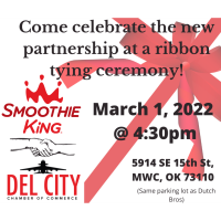 Smoothie King Ribbon Tying Celebration