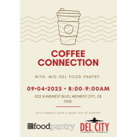 Coffee Connection with Mid-Del Food Pantry