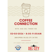 Coffee Connection with Mid-Del Tinker 100