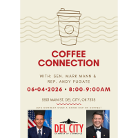 Coffee Connection with Sen. Mann & Rep. Fugate