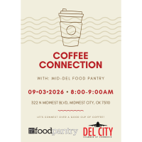 Coffee Connection with Mid-Del Food Pantry