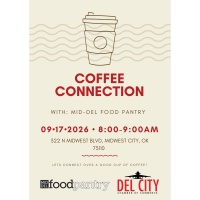 Coffee Connection with Mid-Del Food Pantry