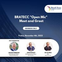 BRATECC Members Only "Open Mic"  Meet and Greet
