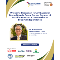 Welcome Reception for Ambassador Breno Costa, Consul General of Brazil in Houston